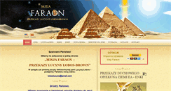 Desktop Screenshot of misjafaraon.com