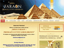 Tablet Screenshot of misjafaraon.com